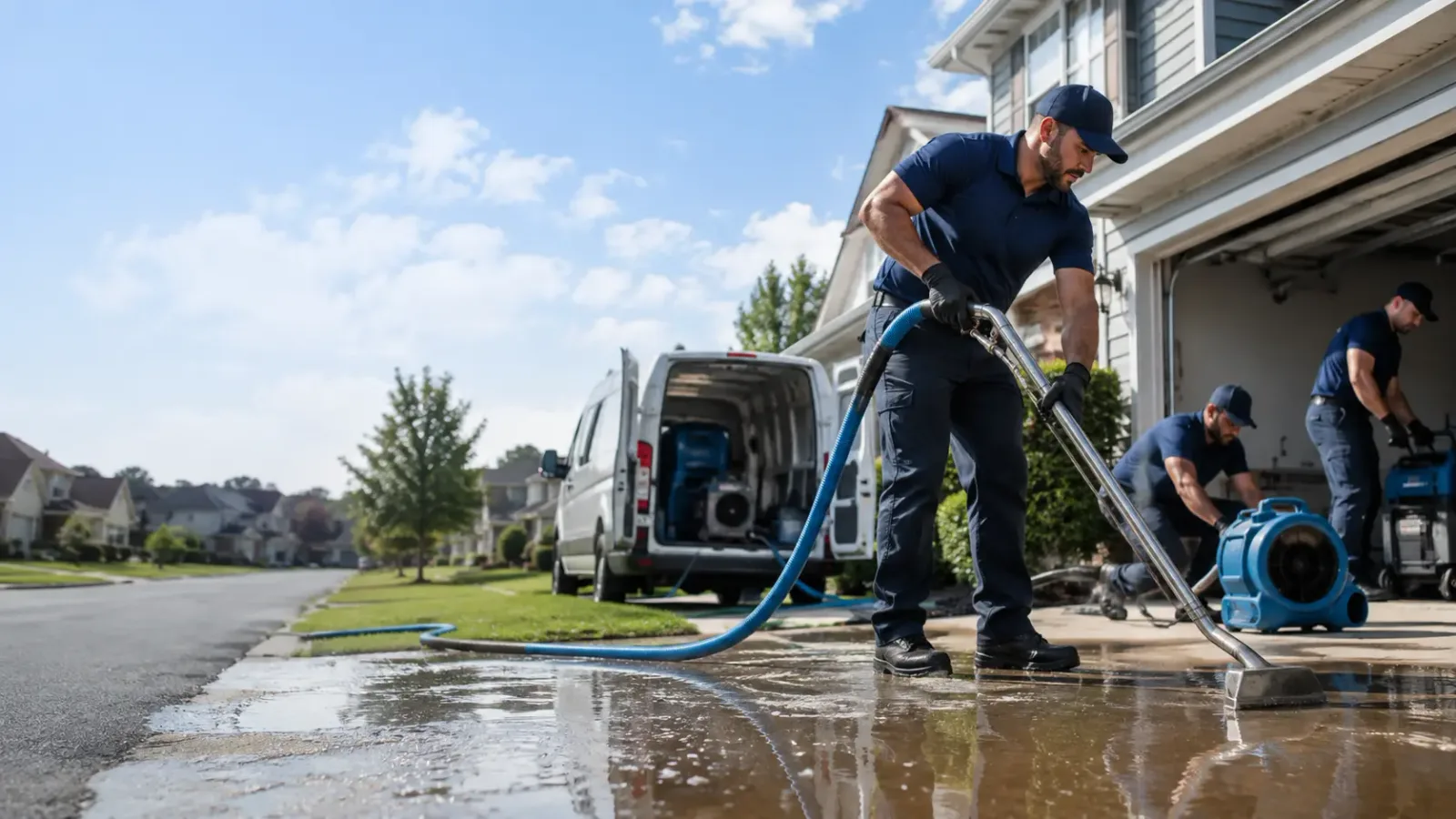 Flood Damage Restoration in Harbor View, OH